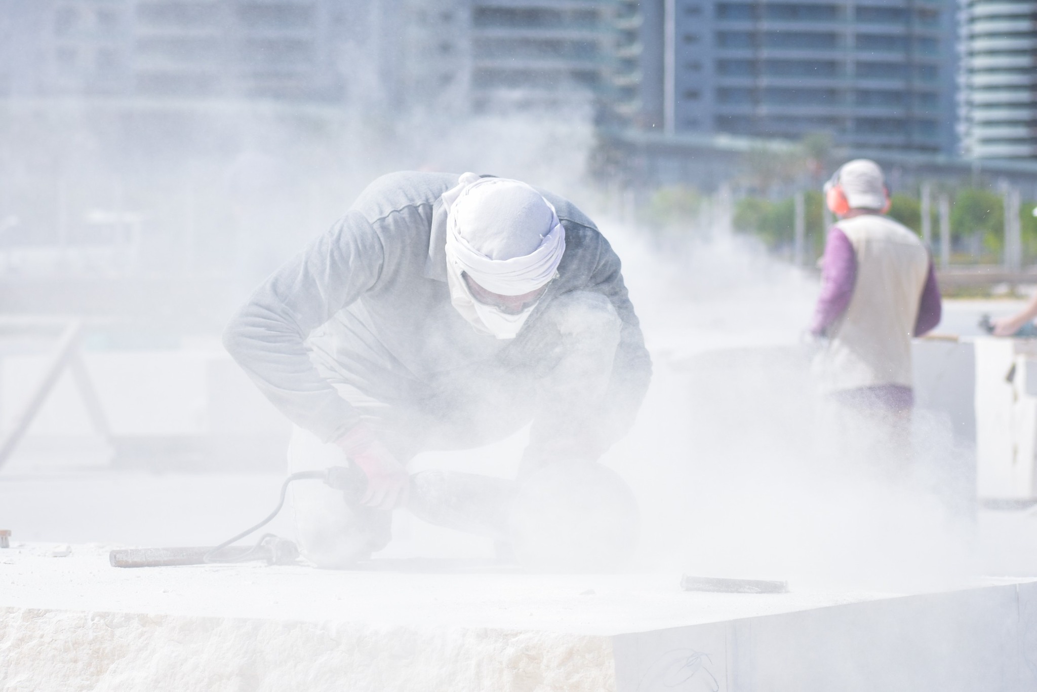 Artysta podczas pracy – sympozjon rzeźby